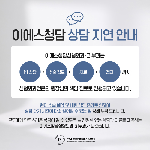 상담지연안내